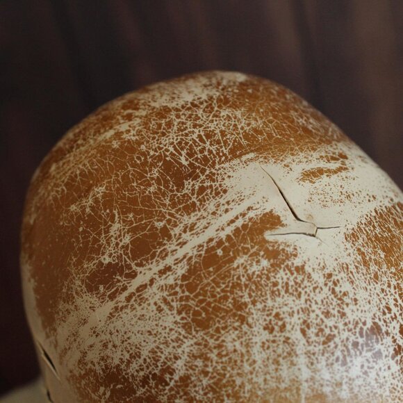 Vintage 1920s 1930s Creepy Doll, Life Size Cloth Body, Composition Head Hands - Picture 9 of 10